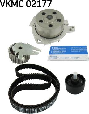 SKF VKMC 02177 - Pompa wodna + zestaw paska rozrządu www.parts5.com