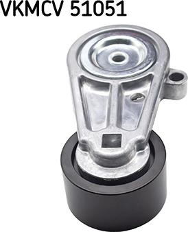 SKF VKMCV 51051 - Направляющий ролик, поликлиновый ремень www.parts5.com