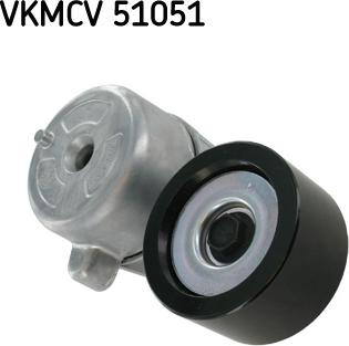 SKF VKMCV 51051 - Направляющий ролик, поликлиновый ремень www.parts5.com