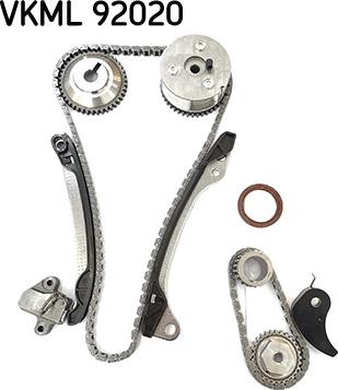 SKF VKML 92020 - Kit de distribution par chaîne www.parts5.com