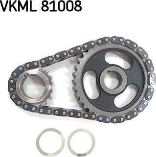 SKF VKML 81008 - Mootori keti komplekt www.parts5.com