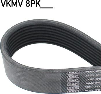 SKF VKMV 8PK1478 - V-Ribbed Belt www.parts5.com