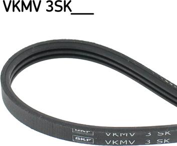 SKF VKMV 3SK628 - Pasek klinowy wielorowkowy www.parts5.com