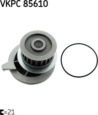 SKF VKPC 85610 - Water Pump www.parts5.com