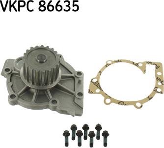 SKF VKPC 86635 - Wasserpumpe www.parts5.com