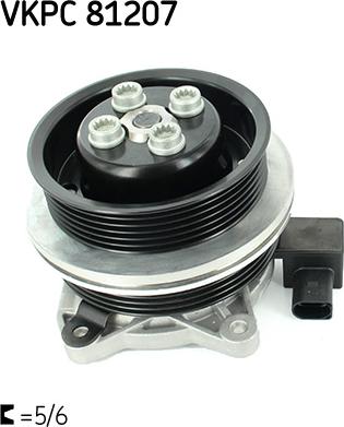 SKF VKPC 81207 - Water Pump www.parts5.com