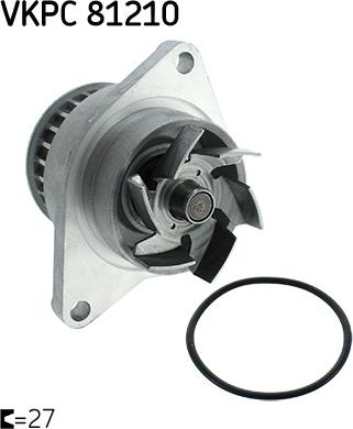 SKF VKPC 81210 - Vesipumppu www.parts5.com