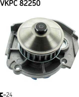 SKF VKPC 82250 - Водяной насос www.parts5.com