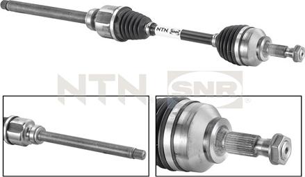 SNR DK59.004 - Drive Shaft www.parts5.com