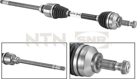 SNR DK59.002 - Drive Shaft www.parts5.com