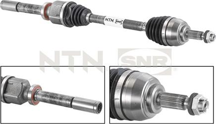 SNR DK55.054 - Hajtótengely www.parts5.com