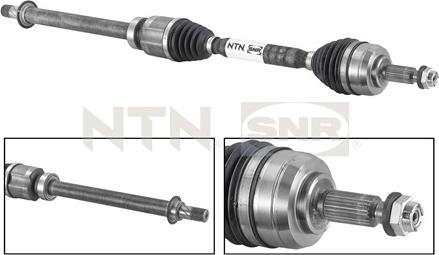 SNR DK55.066 - Drive Shaft www.parts5.com