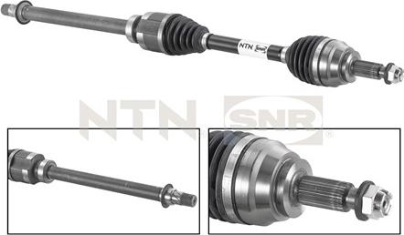 SNR DK55.033 - Приводной вал www.parts5.com