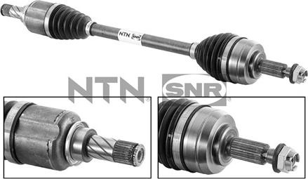 SNR DK55.102 - Tahrik mili www.parts5.com