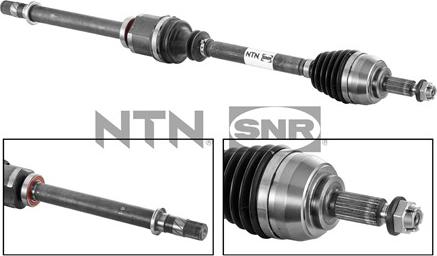 SNR DK55.138 - Wał napędowy www.parts5.com