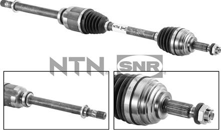 SNR DK55.124 - Άξονας μετάδοσης κίνησης www.parts5.com