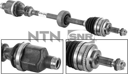 SNR DK55.123 - Άξονας μετάδοσης κίνησης www.parts5.com