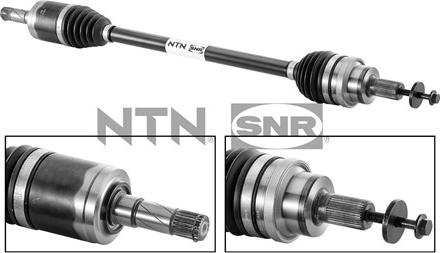 SNR DK65.004 - Άξονας μετάδοσης κίνησης www.parts5.com