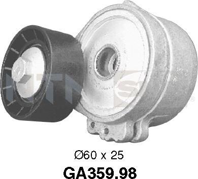 SNR GA359.98 - Направляющий ролик, поликлиновый ремень www.parts5.com