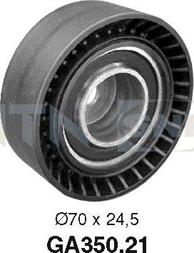 SNR GA350.21 - Направляющий ролик, поликлиновый ремень www.parts5.com