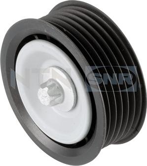 SNR GA351.38 - Deflection / Guide Pulley, v-ribbed belt www.parts5.com