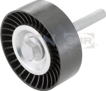 SNR GA357.25 - Deflection / Guide Pulley, v-ribbed belt www.parts5.com