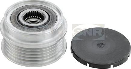 SNR GA754.02 - Pulley, alternator, freewheel clutch www.parts5.com