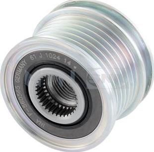 SNR GA750.03 - Pulley, alternator, freewheel clutch www.parts5.com