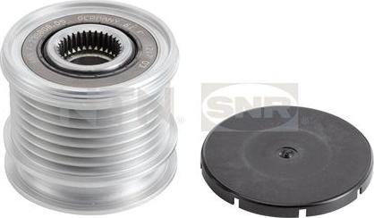 SNR GA751.16 - Pulley, alternator, freewheel clutch www.parts5.com