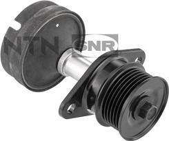 SNR GA752.09 - Pulley, alternator, freewheel clutch www.parts5.com