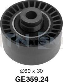 SNR GE359.24 - Polea inversión / guía, correa distribución www.parts5.com