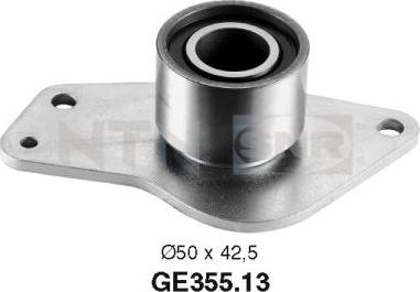 SNR GE355.13 - Polea inversión / guía, correa distribución www.parts5.com