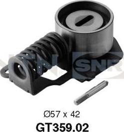 SNR GT359.02 - Tensioner Pulley, timing belt www.parts5.com