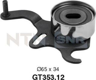 SNR GT353.12 - Rola intinzator,curea distributie www.parts5.com