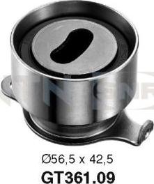 SNR GT361.09 - Polea tensora, correa dentada www.parts5.com