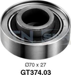 SNR GT374.03 - Spannrolle, Zahnriemen www.parts5.com