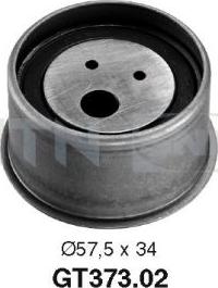 SNR GT373.02 - Tensioner Pulley, timing belt www.parts5.com