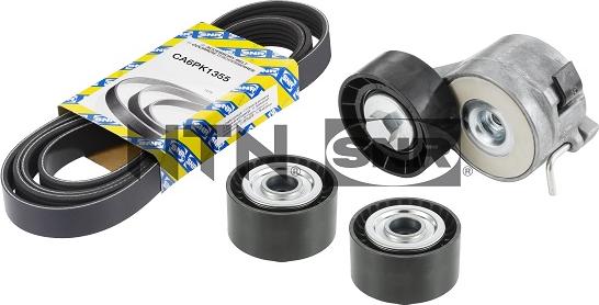 SNR KA859.41 - Set curea transmisie cu caneluri www.parts5.com