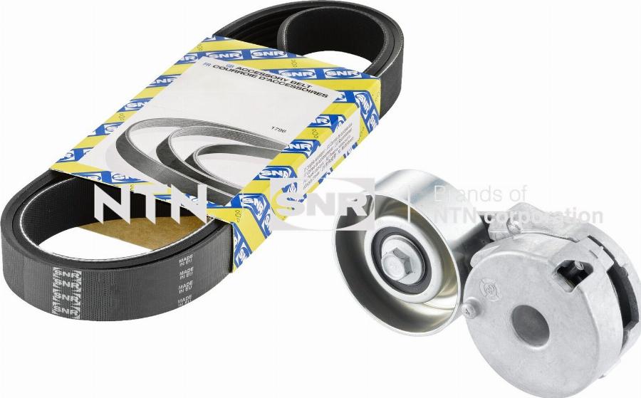 SNR KA855.41 - V-Ribbed Belt Set www.parts5.com