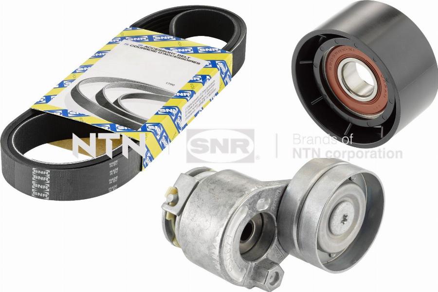 SNR KA855.43 - Keilrippenriemensatz www.parts5.com