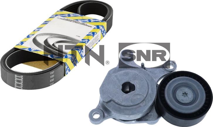 SNR KA851.06 - V-Ribbed Belt Set www.parts5.com