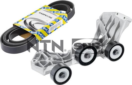 SNR KA851.03 - Garnitura klinastog rebrastog kaiša www.parts5.com