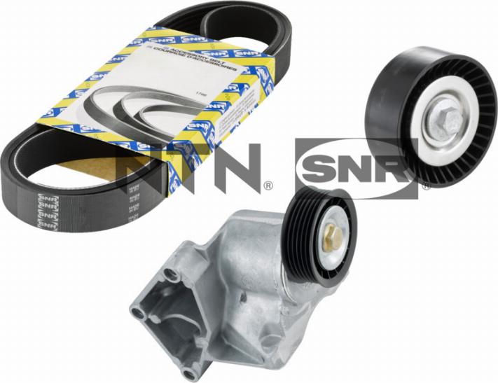 SNR KA852.09 - Garnitura klinastog rebrastog kaiša www.parts5.com