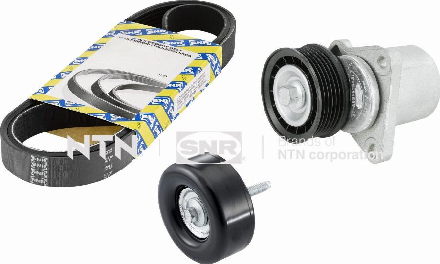 SNR KA852.15 - V-Ribbed Belt Set www.parts5.com