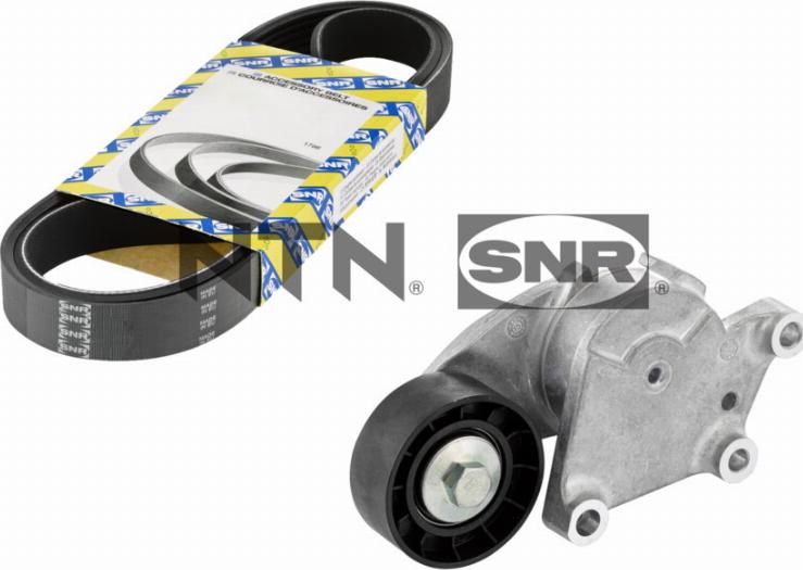 SNR KA852.10 - V-Ribbed Belt Set parts5.com