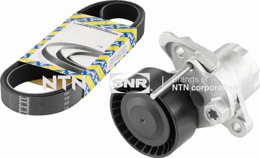 SNR KA857.41 - V-Ribbed Belt Set www.parts5.com