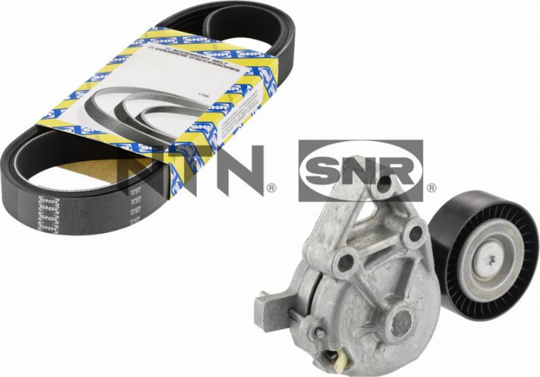 SNR KA857.19 - V-Ribbed Belt Set www.parts5.com