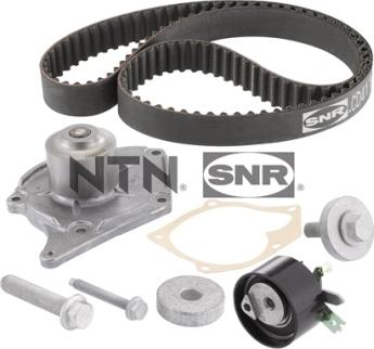 SNR KDP455.581 - Водяной насос + комплект зубчатого ремня www.parts5.com