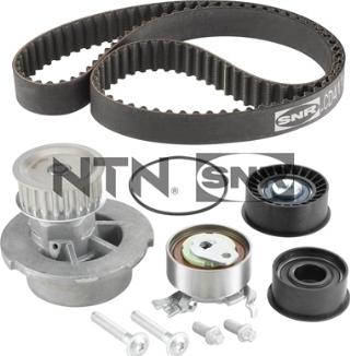 SNR KDP453.110 - Pompa wodna + zestaw paska rozrządu www.parts5.com