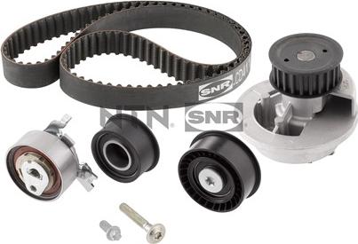 SNR KDP453.122 - Водяной насос + комплект зубчатого ремня www.parts5.com